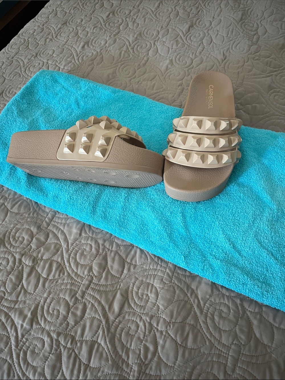 Carmen Sol Italian Sandals - Picture 2 of 4